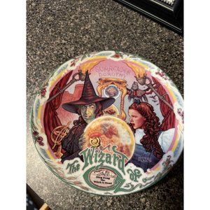 1993 Wizard of Oz Ding Dong the‎ Witch is Dead Musical Knowles Collector's Plate